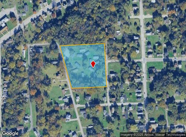 Moye Pl, New Castle, PA Parcel Map