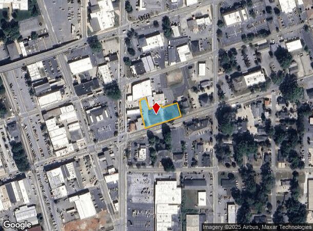  210 E Main St, Cartersville, GA Parcel Map
