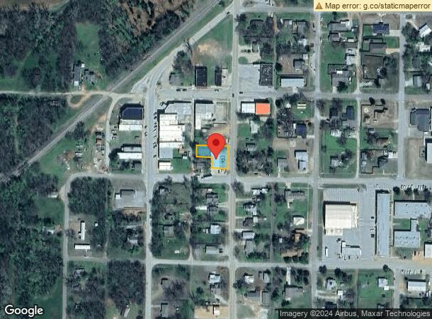  121 S Ash St, Luther, OK Parcel Map