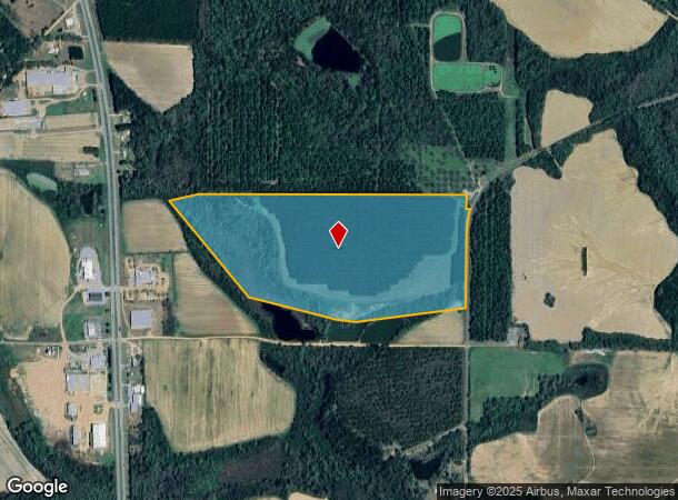 John Collins Rd, Pelham, GA Parcel Map