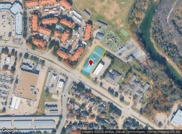 1351 Ne Green Oaks Blvd, Arlington, TX Parcel Map