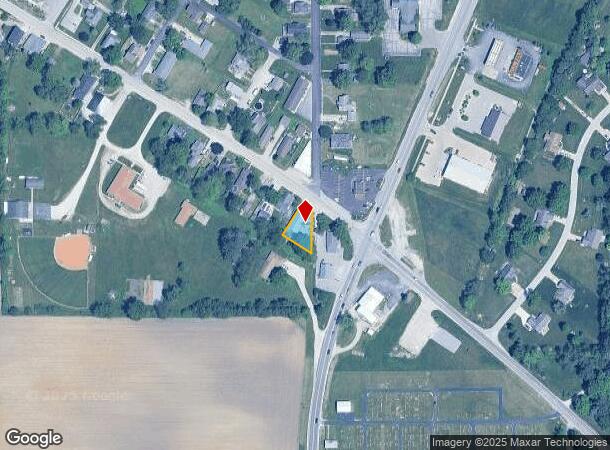 205 W Main St, Lizton, IN Parcel Map