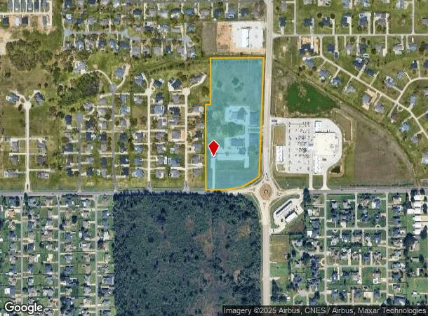 5656 Nelson Rd, Lake Charles, LA Parcel Map