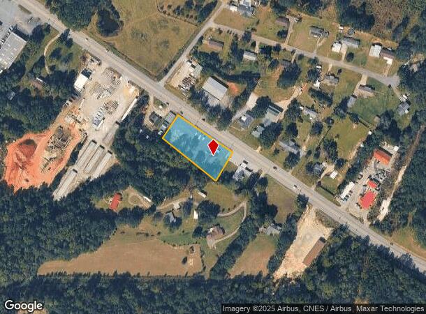  1457 Gentry Memorial Hwy, Easley, SC Parcel Map