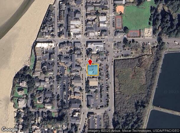 163 N Hemlock St, Cannon Beach, OR Parcel Map