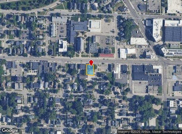  734 Bridge St Nw, Grand Rapids, MI Parcel Map