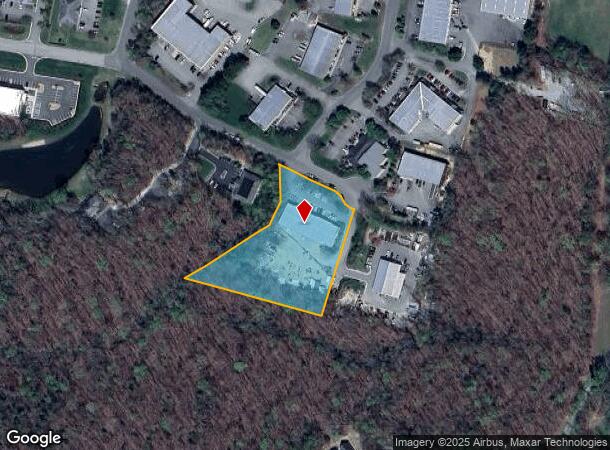  1500 Oakbridge Ter, Powhatan, VA Parcel Map