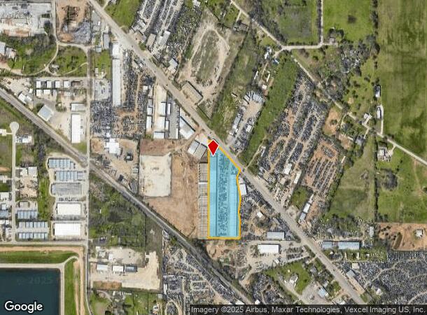 7410 Mansfield Hwy, Kennedale, TX Parcel Map