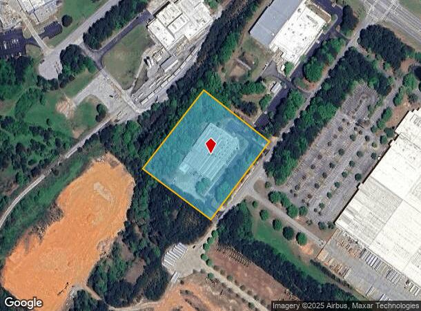  100 Cooper Cir, Peachtree City, GA Parcel Map