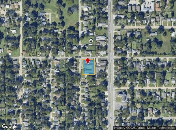 1041 N Gary Pl, Tulsa, OK Parcel Map