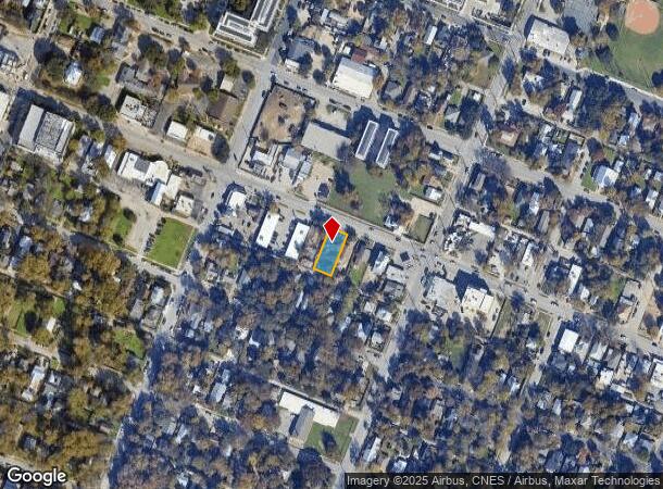  1801 E Cesar Chavez St, Austin, TX Parcel Map