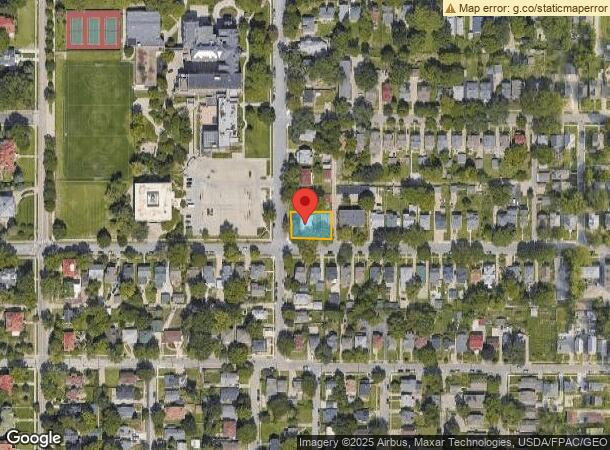  603 N 36Th St, Omaha, NE Parcel Map