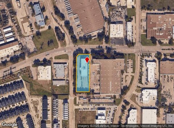  2010 Valley View Ln, Dallas, TX Parcel Map