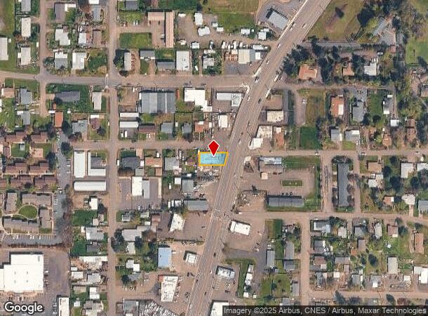  110 Nw Main St, Winston, OR Parcel Map