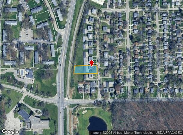  2629 Whiteway Rd, Toledo, OH Parcel Map