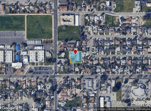  1360 E Acacia Ave, Hemet, CA Parcel Map