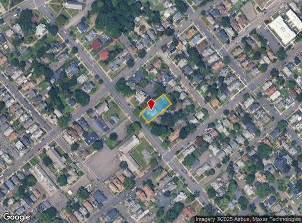  734 Clinton Ave, Bridgeport, CT Parcel Map