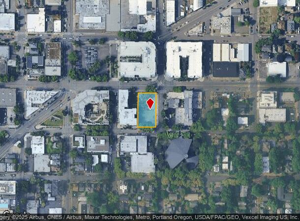 1336 E Burnside St, Portland, OR Parcel Map