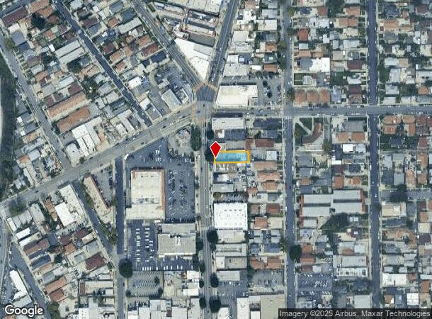 2516 Daly St, Los Angeles, CA Parcel Map