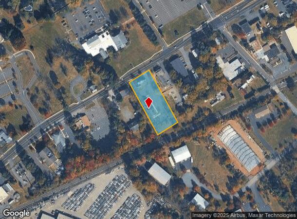 314 W Butler Ave, Chalfont, PA Parcel Map