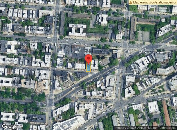  1671 Lincoln Pl, Brooklyn, NY Parcel Map