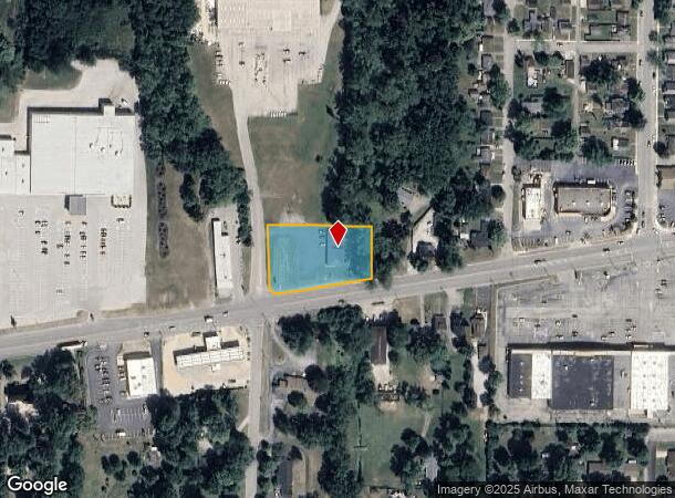  2000 National Rd W, Richmond, IN Parcel Map