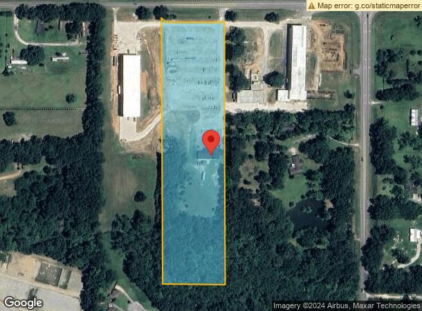  7555 Half Mile Rd, Irvington, AL Parcel Map