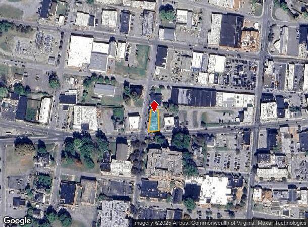  547 Campbell Ave Sw, Roanoke, VA Parcel Map