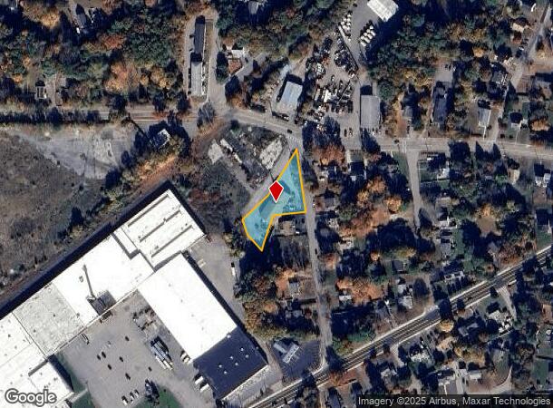  34 Adams St, Millis, MA Parcel Map