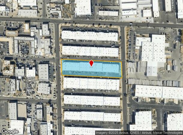  3140 Polaris Ave, Las Vegas, NV Parcel Map