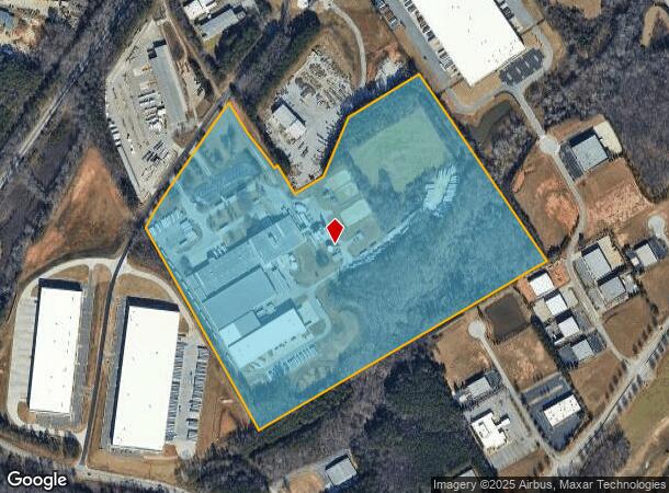  4261 W White Rd, Oakwood, GA Parcel Map