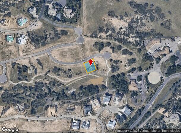 8050 Stewart Peak Pl, Castle Rock, CO Parcel Map