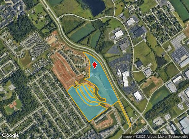  4205 Middle Rd, Jeffersonville, IN Parcel Map