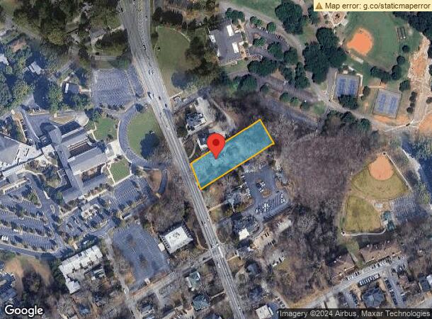  736 Green St Ne, Gainesville, GA Parcel Map