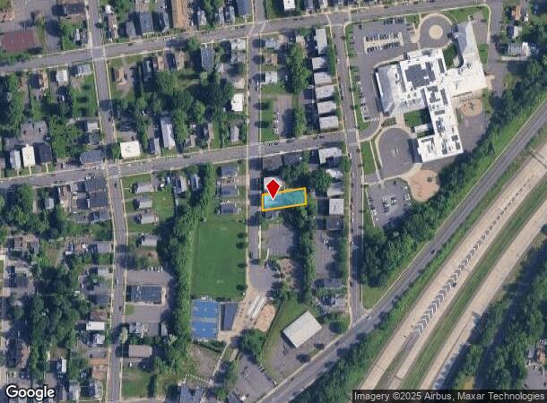 75 Willow St, New Britain, CT Parcel Map