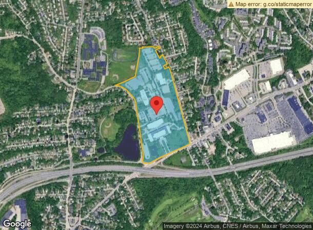  440 Lincoln St, Worcester, MA Parcel Map