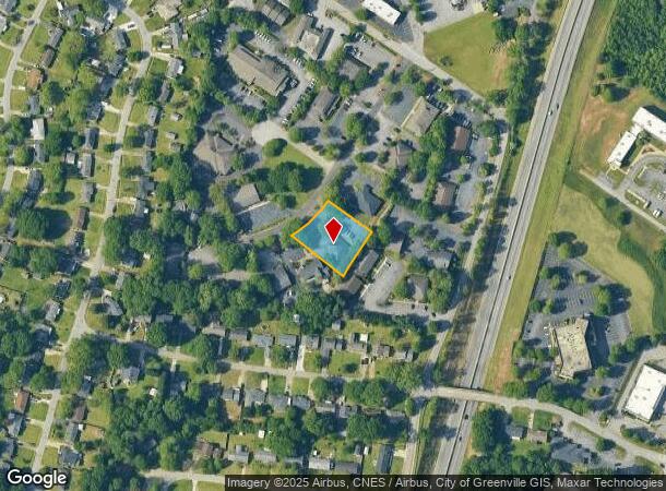 17 Memorial Medical Dr, Greenville, SC Parcel Map