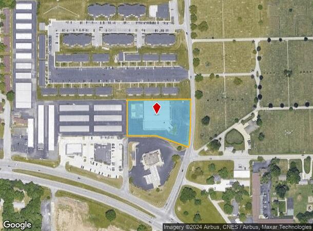  3504 Morehouse Rd, West Lafayette, IN Parcel Map