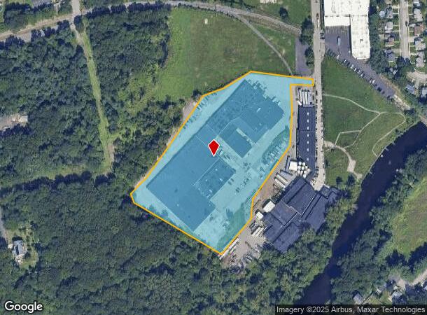  165 Mill St, Cranston, RI Parcel Map