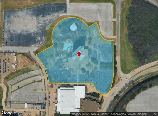  1500 Convention Center Dr, Arlington, TX Parcel Map