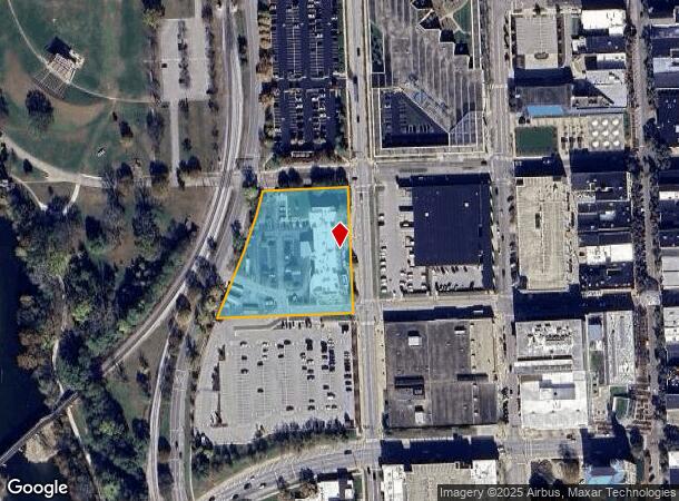 400 Brown St, Columbus, IN Parcel Map