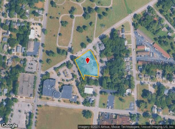  525 N University St, Murfreesboro, TN Parcel Map