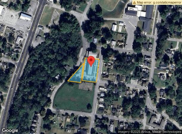  225 Jackson Ave, Lawrenceburg, TN Parcel Map