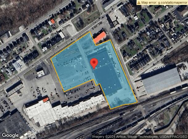  3520-3644 Rhodes Ave, New Boston, OH Parcel Map