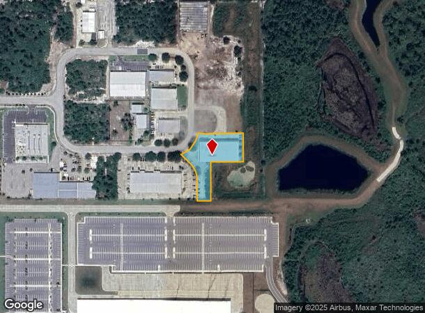  3001 Oxbow Cir, Cocoa, FL Parcel Map