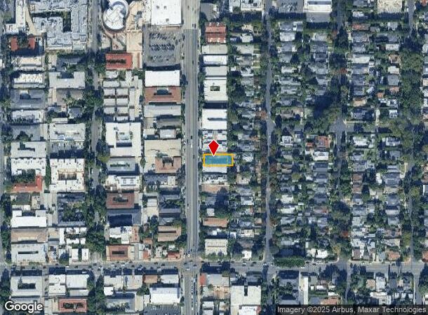  1346 N Fairfax Ave, West Hollywood, CA Parcel Map