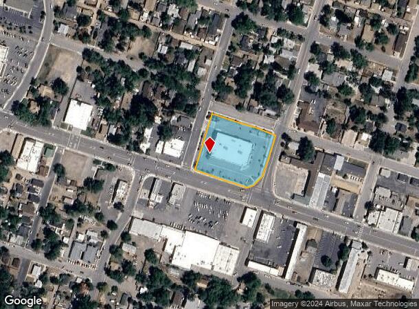  1615 Main St, Susanville, CA Parcel Map