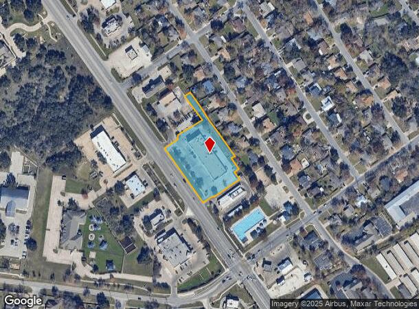  3303 Williams Dr, Georgetown, TX Parcel Map