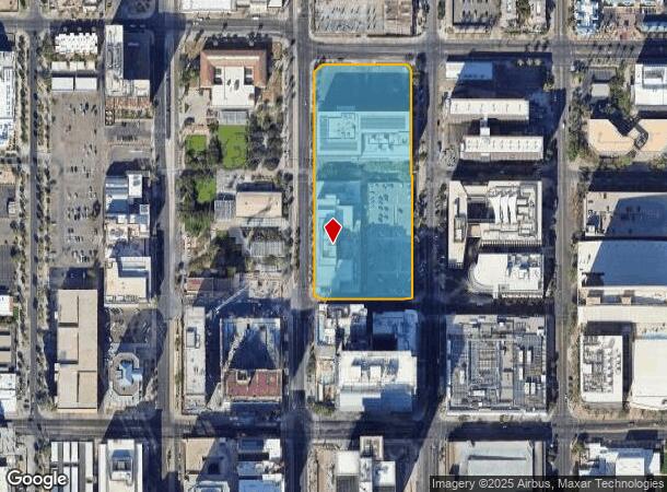 411 N Central Ave, Phoenix, AZ Parcel Map