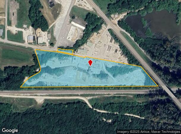 128 Natchez Trace Rd, Camden, TN Parcel Map